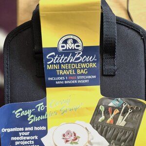 Stitch Bow Needlework mini travel bag by DMC